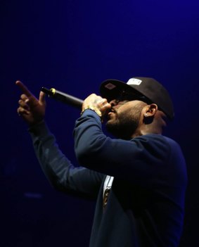 Royce da 5'9" performs at Gramercy Theatre in New York City. 