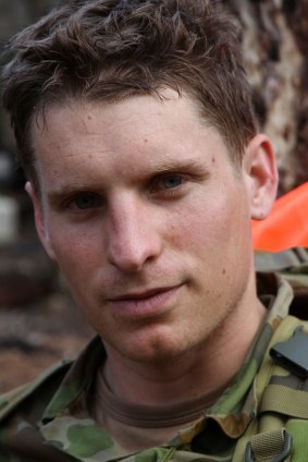 Mr Hastie in his army days.