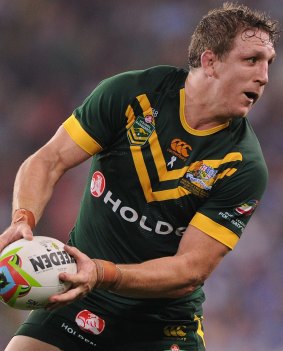 Respect: Ryan Hoffman is wary of England's pack.