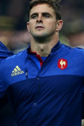 Run-on squad: South African-born Rory Kockott will make his first start for France at halfback in their Six Nations opener against Scotland.