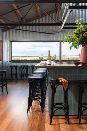 The brand new cellar door at Austin's Wines.