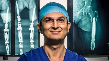 Surgeon Dr Munjed Al Muderis.