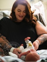 Tess Holliday And Australian Partner Welcome Son Bowie Juniper