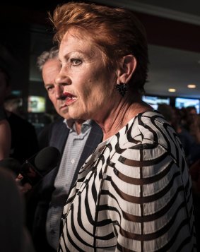One Nation leader Pauline Hanson is from Queensland. 