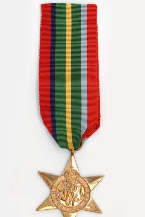 A Pacific Star Medal.