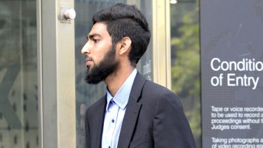 Sulaiman Sarwari outside court on Monday