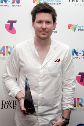 Jarryd James, who won Best pop Release, seemed a little apprehensive about his first red carpet and awards show when speaking to Fairfax, something that Keogh said he could also related with.