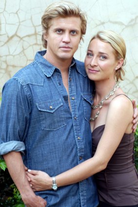 Asher Keddie and Dan Wyllie in <I>Love My Way</I> in 2007.