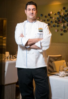 Ovation's executive chef Daniel Ledo Trujillo. 