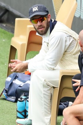 Not wanted: Victoria coach Andrew McDonald said Glenn Maxwell's omission from the Sheffield Shield team was due to team balance.