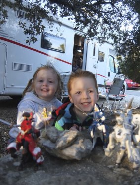 Adventure: There is plenty for the kids to do at the campsites while mum and dad try the local vineyard offerings.