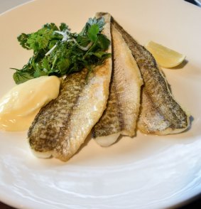 Grilled king george whiting at Rockpool