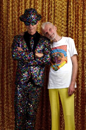 Mardi Gras Lifetime Achievement Award winner Ron Muncaster (right, pictured with his partner Craig Craig) will return to the parade this year after an eight year absence.