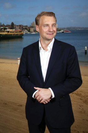 Liberal candidate for Manly James Griffin.