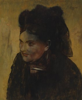 Portrait of a Woman by Edgar Degas.