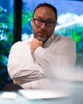 Co-founder of Wikipedia: Jimmy Wales.