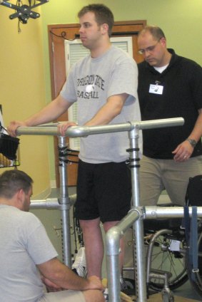 In 2011, quadriplegic Rob Summers was the first to regain sensation and limb control at the UCLA centre run by Reggie Edgerton.