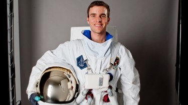 Tim Gibson is set to be the youngest Australian in space.