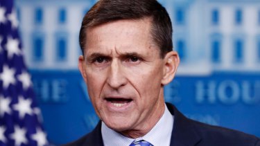 Michael Flynn has been under pressure over his contact with Russia.