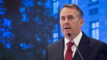 British Trade Minister Liam Fox says it will not meet the EU's 10-day deadline to resolve the Irish border issue,