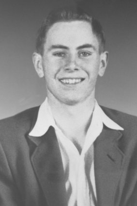 Former prime minister John Howard in his days at Canterbury Boys.