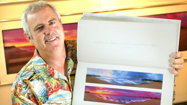 World-renowned photographer Ken Duncan at his Erina Heights Gallery.