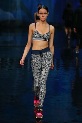 The latest collection from the luxury gym clothing range was inspired by a trip the fashion capital, Paris, where Jodhi Meares studied how the French do active wear.
