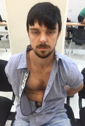 Ethan Couch after he was taken into custody in Puerto Vallarta, Mexico. 