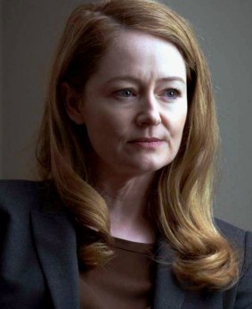 Otto in her guest role in <i>Homeland</i>.