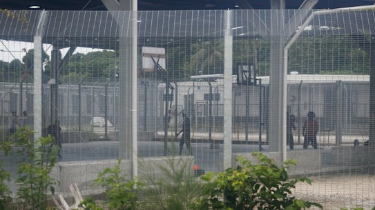 The Manus Island detention centre.
