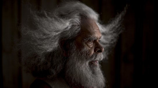 Aboriginal actor and activisit Uncle Jack Charles. 