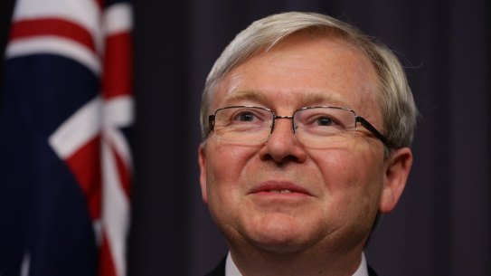 Kevin Rudd: Was this when things started to get weird?