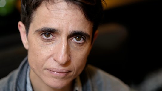 Masha Gessen, Russian journalist and critic of Vladimir Putin.