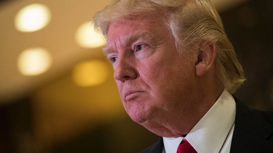 Incoming US President Donald Trump.