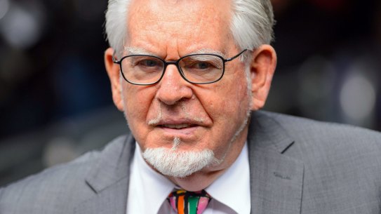 Rolf Harris is facing a London court on four charges of groping teenage girls.