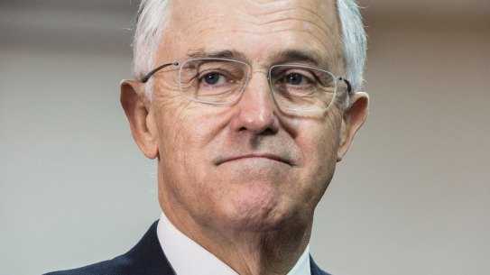 SYDNEY, AUSTRALIA - OCTOBER 05: Prime Minister Malcolm Turnbull meets with vocational training and employment participants at Central Station on October 5, 2016 in Sydney, Australia. (Photo by Jessica Hromas/Fairfax Media)