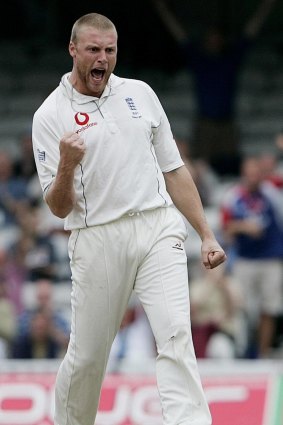 Andrew Flintoff was Australia's tormentor during the 2005 Ashes.