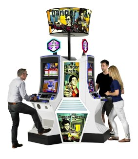 GameCo's Danger Arena was the first skill game approved for a US casino floor.