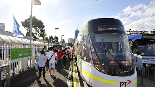 Yarra Trams uses short shunting - when a tram turns back before reaching the end of the route - as a tactic to recover from delays.