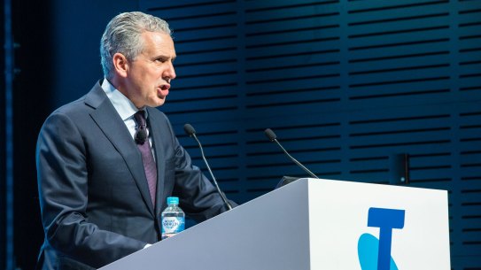 Telstra chief executive Andy Penn said Telstra was "definitely prepared to sell down" its stake to help achieve a float in coming years.