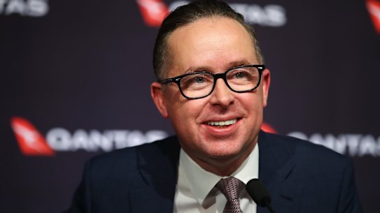 Qantas CEO Alan Joyce: "We are getting very close ... to getting the technology that will allow us to operate routes that we [previously] could only have imagined."