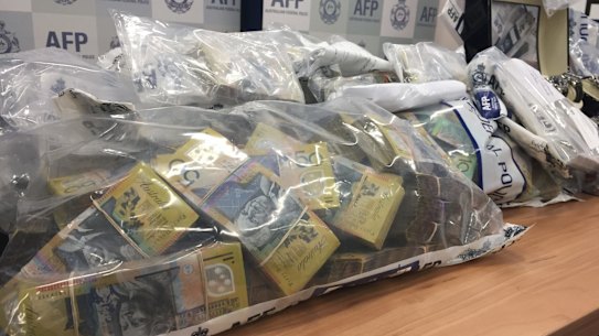 Police seized $1 million from a safe deposit box during the Plutus raids.