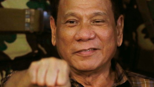 Philippines President Rodrigo Duterte.