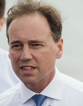  Federal Environment Minister Greg Hunt 
