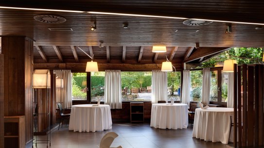 Mugaritz' dining room.