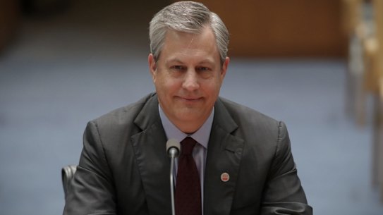 Brian Hartzer,  chief executive of Westpac.