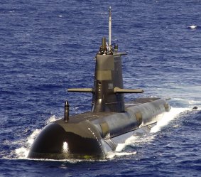 A RAN Collins Class submarine.