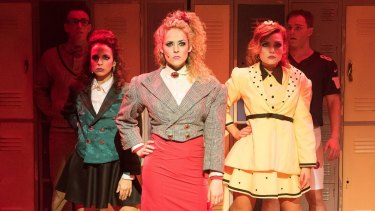 The Heathers and their quarterback squeezes help keep the musical punchy and invigorating.