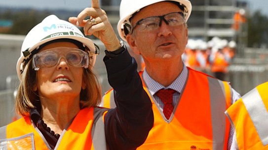 Greater Sydney Commission chief Lucy Turnbull at the launch of the new blueprint for Sydney's regional plan. 