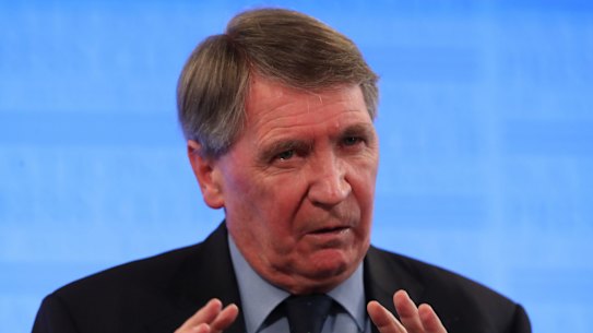 Dennis Richardson, the former secretary of defence, supports an Australian "freedom-of-navigation" naval operation.